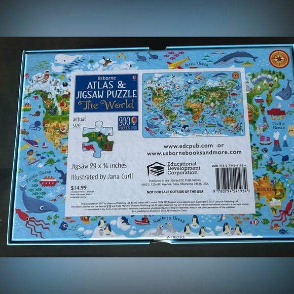 Usborne 300 jigsaw piece Puzzle (puzzle only) no book - Picture 2 of 3